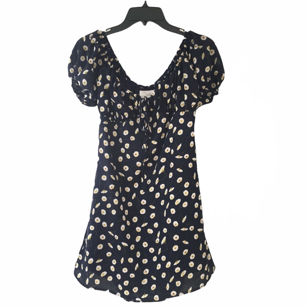 Johnny Becca Off Shoulder Floral Boho Mini Dress